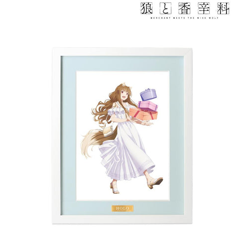 『狼と香辛料 MERCHANT MEETS THE WISE WOLF』描き下ろし ホロ キレイめファッションでお買い物ver. キャラファイングラフ【202502再販】