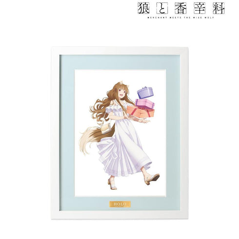 『狼と香辛料 MERCHANT MEETS THE WISE WOLF』描き下ろし ホロ キレイめファッションでお買い物ver. キャラファイングラフ【202607再販】