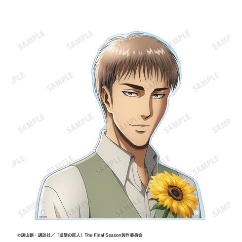 『進撃の巨人』描き下ろし ジャン Flower Shop ver. 特大ダイカットアクリルパネル【202510再販】