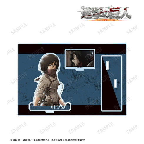 『進撃の巨人』ミカサ パーツ付きBIGアクリルスタンド【202504再販】