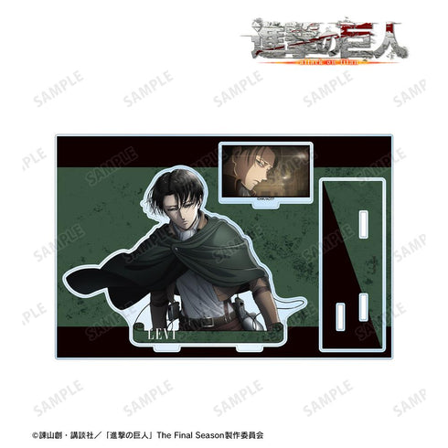 『進撃の巨人』リヴァイ パーツ付きBIGアクリルスタンド【202510再販】