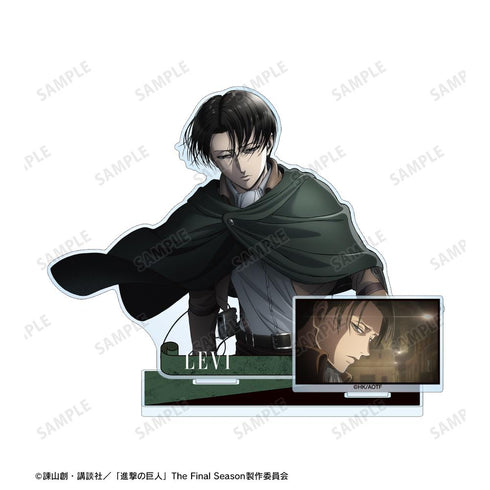 『進撃の巨人』リヴァイ パーツ付きBIGアクリルスタンド【202510再販】