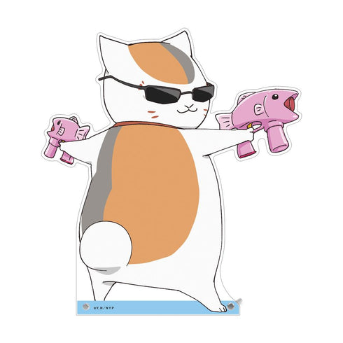 『夏目友人帳』描き下ろし ニャンコ先生 シャボン玉ver. 超特大アクリルパネル