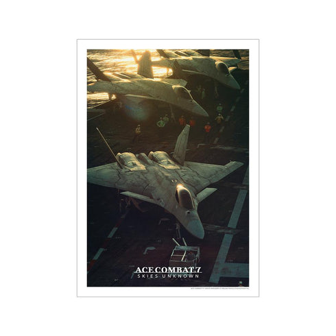 『エースコンバット7 スカイズ・アンノウン』A3マット加工ポスター ver.B【202504再販】