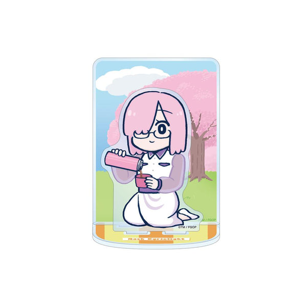 『Fate/Grand Order 藤丸立香はわからない』槌田先生 描き下ろし マシュ・キリエライト お花見ver. BIGアクリルスタンド【202601再販】