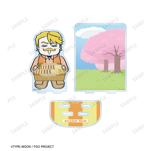 『Fate/Grand Order 藤丸立香はわからない』槌田先生 描き下ろし ゴルドルフ・ムジーク お花見ver. BIGアクリルスタンド【202601再販】