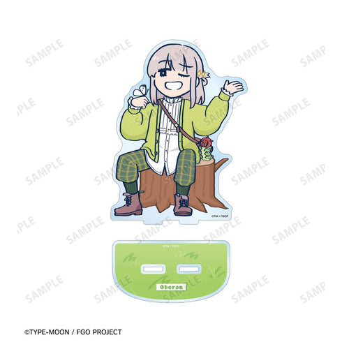 『Fate/Grand Order 藤丸立香はわからない』槌田先生 描き下ろし オベロン お花見ver. BIGアクリルスタンド【202508再販】