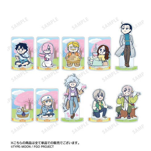 『Fate/Grand Order 藤丸立香はわからない』槌田先生 描き下ろし オベロン お花見ver. BIGアクリルスタンド【202508再販】