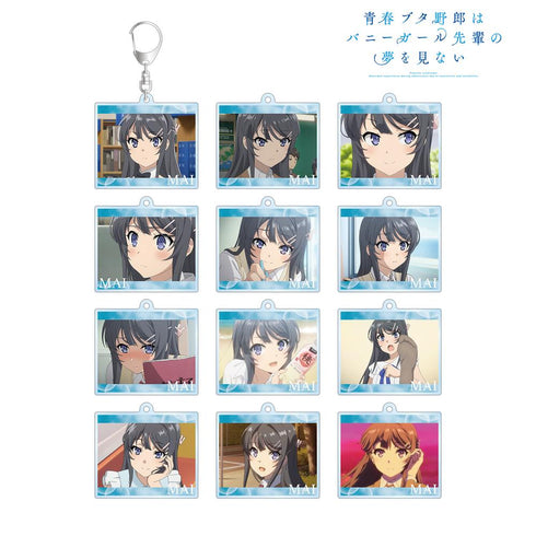 『青春ブタ野郎はバニーガール先輩の夢を見ない』桜島麻衣 トレーディング場面写アクリルキーホルダー(単位/BOX)【202507再販】