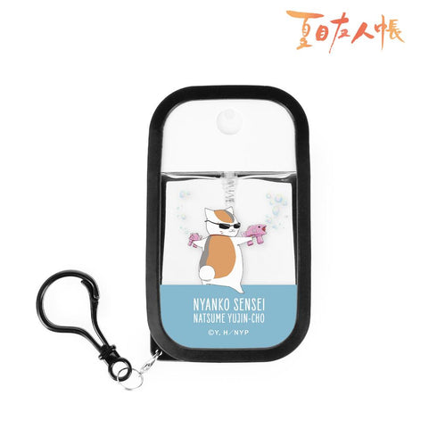 『夏目友人帳』描き下ろし ニャンコ先生 シャボン玉ver. シリコンカバー付きスプレーボトル【202602再販】