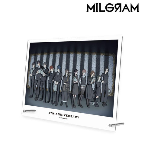 『MILGRAM -ミルグラム-』描き下ろし 集合 4th Anniversary ver. A4アクリルパネル【202605再販】