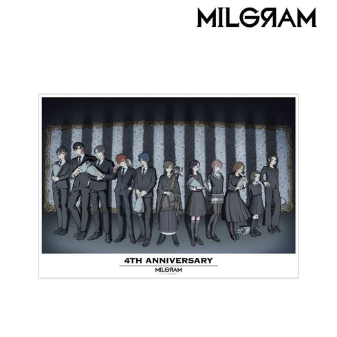 《MILGRAM -米尔格拉姆-》全新绘制 合体 4周年纪念版 A3哑光处理海报【202605再版】