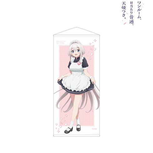 『ワンルーム、日当たり普通、天使つき。』描き下ろし とわ メイドver. 等身大タペストリー【202502再販】