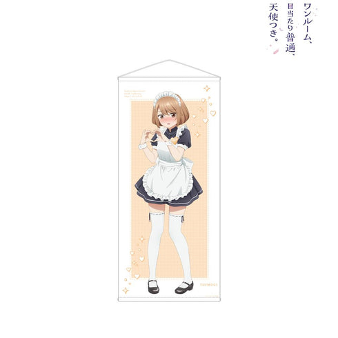 『ワンルーム、日当たり普通、天使つき。』描き下ろし 堤つむぎ メイドver. 等身大タペストリー【202502再販】
