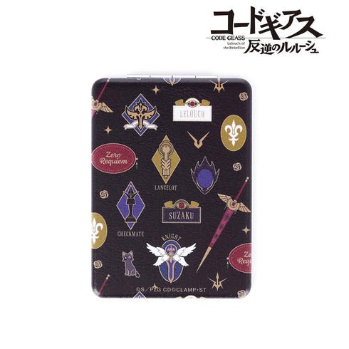 『コードギアス 反逆のルルーシュ』ルルーシュ&スザク モチーフ柄 折りたたみミラー