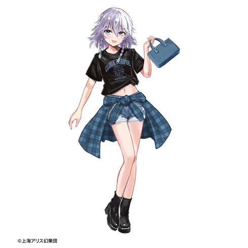 《东方Project》松本能人插画 现代风时尚版 十六夜咲夜 联名款宽松版型T恤(男女通用)