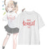 『東方Project』松本能人イラスト 現代風ファッションver. フランドール・スカーレット 着用Tシャツレディース