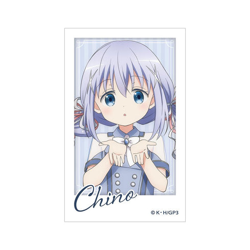 『ご注文はうさぎですか? BLOOM』描き下ろし チノ アイドル制服ver. インスタントカメラ風イラストカード【202507再販】