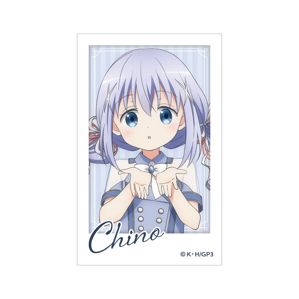 『ご注文はうさぎですか? BLOOM』描き下ろし チノ アイドル制服ver. インスタントカメラ風イラストカード