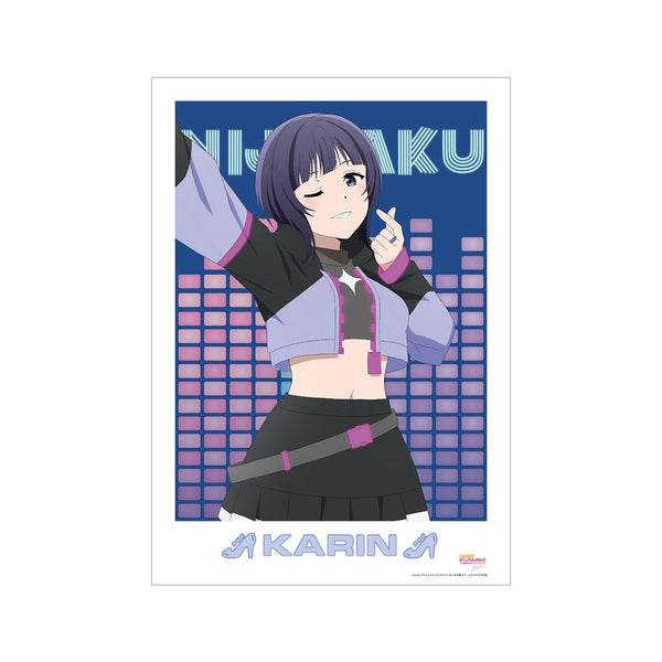 《Love Live! 虹咲学园校园偶像同好会 NEXT SKY》朝香果林 Go Our Way! A3哑光海报【202605再版】