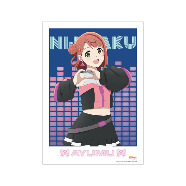 《Love Live! 虹咲学园校园偶像同好会 NEXT SKY》上原步梦 Go Our Way! A3哑光处理海报【202605再版】