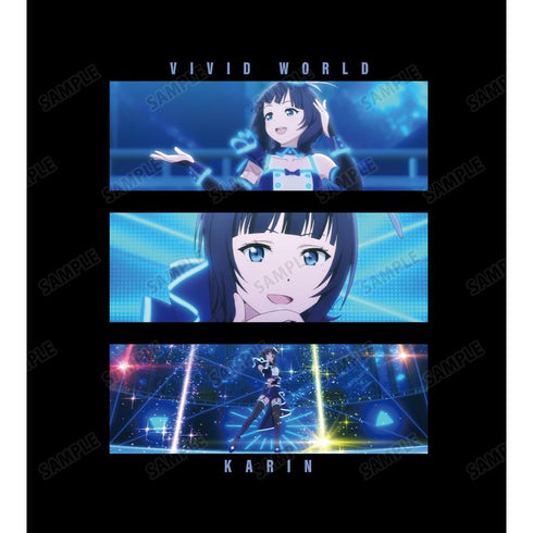 《Love Live! 虹咲学园校园偶像同好会》VIVID WORLD 场景图 男士T恤【202605再版】