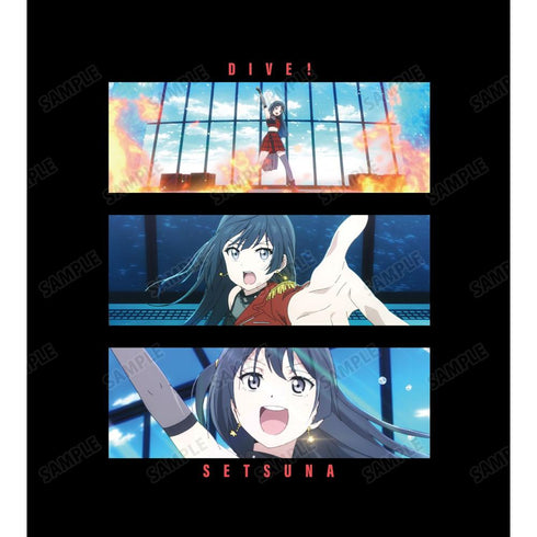 《Love Live! 虹咲学园校园偶像同好会》DIVE! 场景图 女款T恤【202605再版】