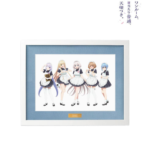 『ワンルーム、日当たり普通、天使つき。』描き下ろし 集合 メイドver. キャラファイングラフ【202502再販】