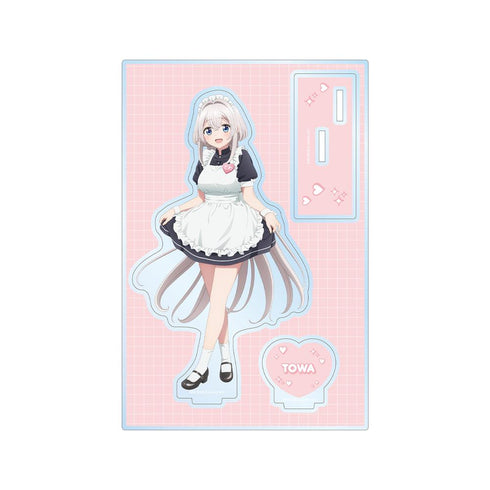 『ワンルーム、日当たり普通、天使つき。』描き下ろし とわ メイドver. パーツ付きBIGアクリルスタンド【202502再販】