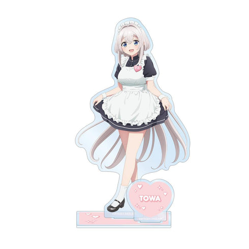 『ワンルーム、日当たり普通、天使つき。』描き下ろし とわ メイドver. パーツ付きBIGアクリルスタンド【202502再販】
