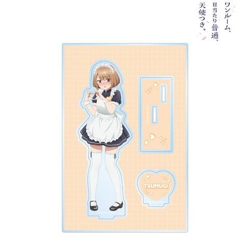 『ワンルーム、日当たり普通、天使つき。』描き下ろし 堤つむぎ メイドver. パーツ付きBIGアクリルスタンド【202502再販】