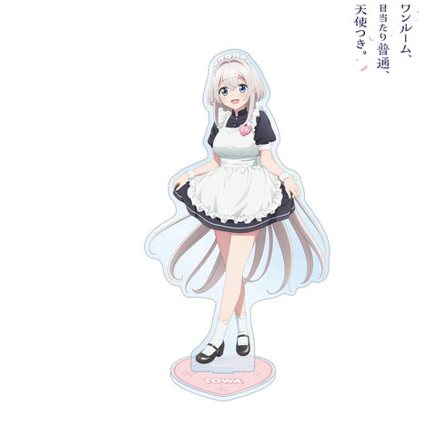 『ワンルーム、日当たり普通、天使つき。』描き下ろし とわ メイドver. 特大アクリルスタンド【202502再販】