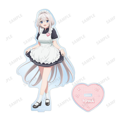 『ワンルーム、日当たり普通、天使つき。』描き下ろし とわ メイドver. 特大アクリルスタンド【202502再販】