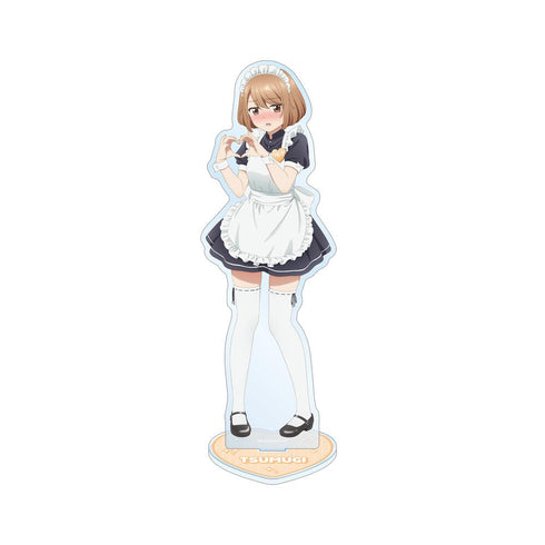 『ワンルーム、日当たり普通、天使つき。』描き下ろし 堤つむぎ メイドver. 特大アクリルスタンド【202502再販】