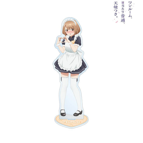 『ワンルーム、日当たり普通、天使つき。』描き下ろし 堤つむぎ メイドver. 特大アクリルスタンド【202502再販】