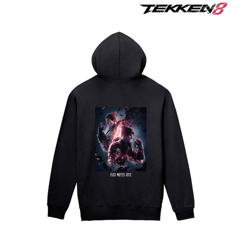『TEKKEN 8』キービジュアル バックプリントジップパーカーレディース