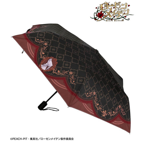 『ローゼンメイデン』真紅 UVカット付き晴雨兼用ワンタッチ折りたたみ傘