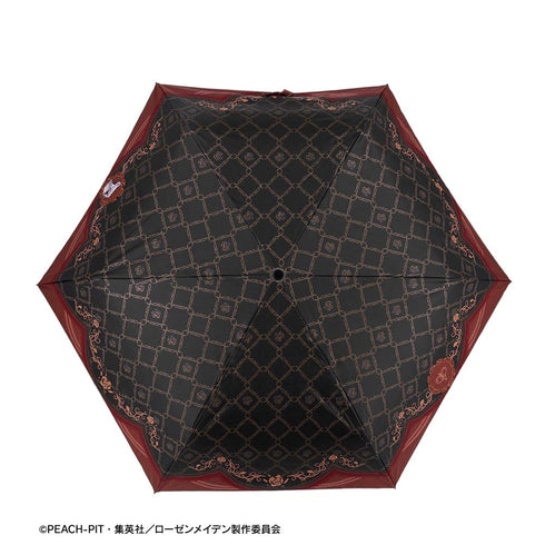 『ローゼンメイデン』真紅 UVカット付き晴雨兼用ワンタッチ折りたたみ傘