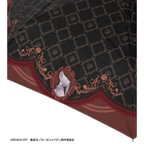『ローゼンメイデン』真紅 UVカット付き晴雨兼用ワンタッチ折りたたみ傘
