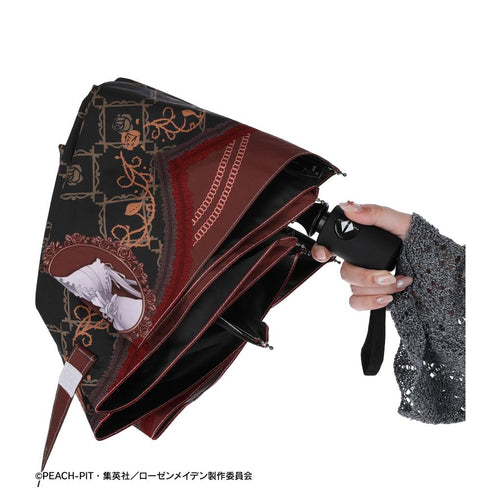 『ローゼンメイデン』真紅 UVカット付き晴雨兼用ワンタッチ折りたたみ傘