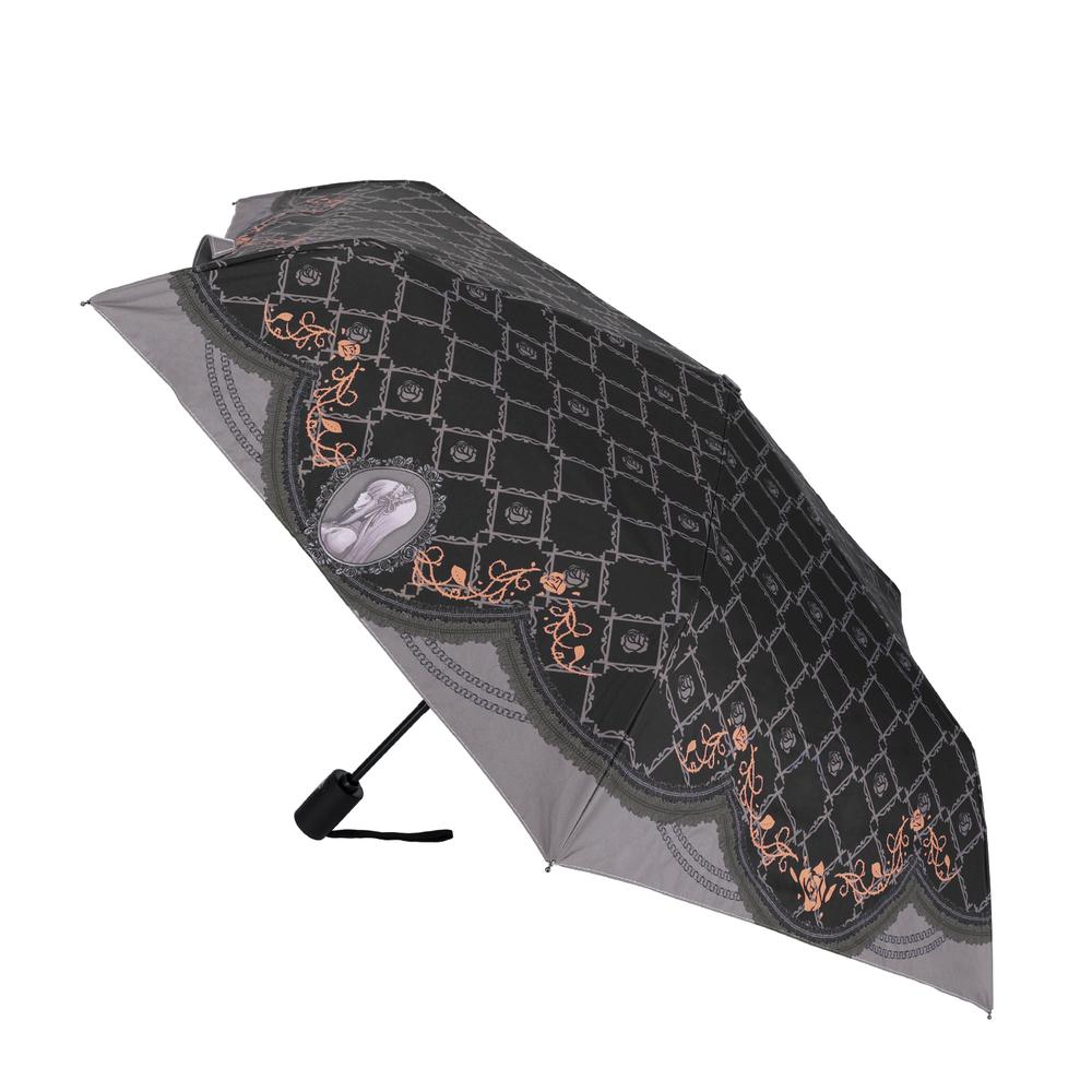 ローゼンメイデン』水銀燈 UVカット付き晴雨兼用ワンタッチ折りたたみ