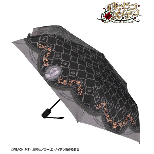 『ローゼンメイデン』水銀燈 UVカット付き晴雨兼用ワンタッチ折りたたみ傘