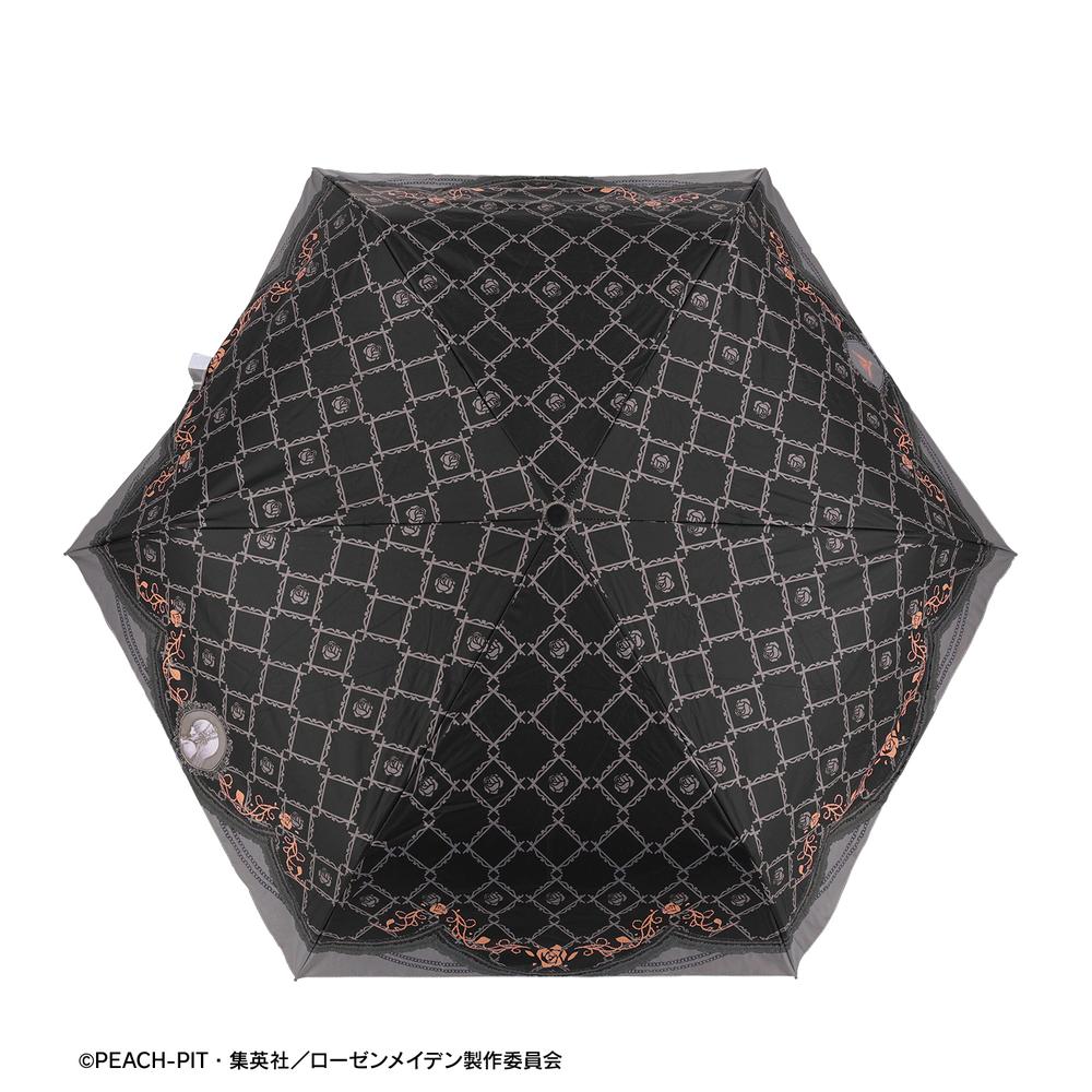 ローゼンメイデン』水銀燈 UVカット付き晴雨兼用ワンタッチ
