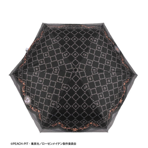 『ローゼンメイデン』水銀燈 UVカット付き晴雨兼用ワンタッチ折りたたみ傘