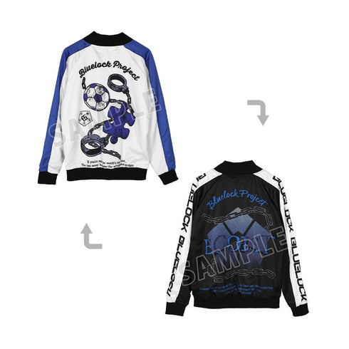 『ブルーロック』モチーフリバーシブルスカジャンユニセックス