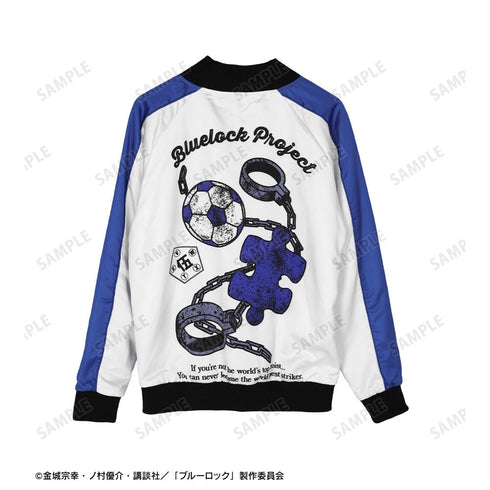 『ブルーロック』モチーフリバーシブルスカジャンユニセックス
