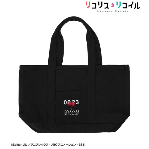 『リコリス・リコイル』錦木千束 刺繍ヘビーキャンバスBIGトートバッグ【202412再販】