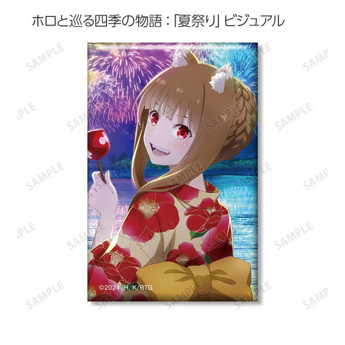 『狼と香辛料 MERCHANT MEETS THE WISE WOLF』トレーディングスクエア缶バッジ(単位/BOX)【202507再販】
