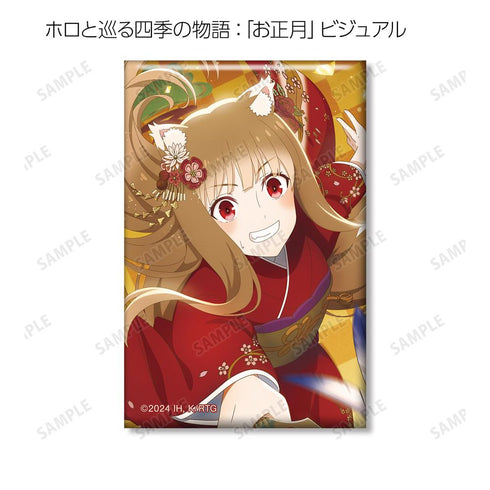 『狼と香辛料 MERCHANT MEETS THE WISE WOLF』トレーディングスクエア缶バッジ(単位/BOX)【202507再販】