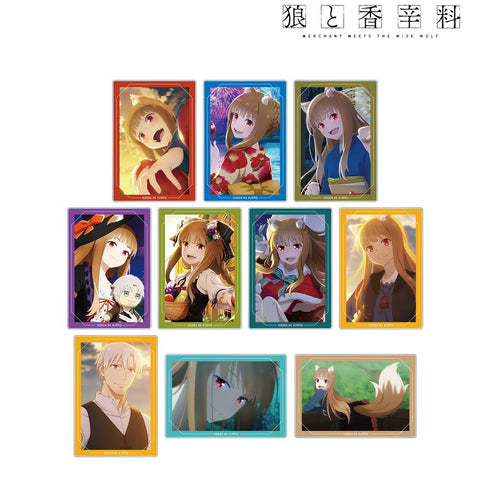 『狼と香辛料 MERCHANT MEETS THE WISE WOLF』トレーディングアクリルカード(単位/BOX)【202507再販】
